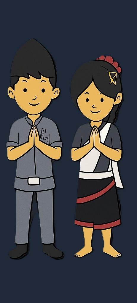 Newari Khaja Ghar background